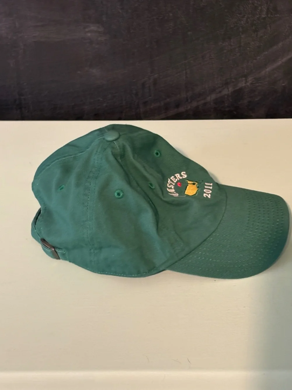 Masters 2011 Augusta Golf Hat American Needle Green Adjustable Strap Cap